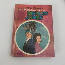 1964 Walt Disney  The Adventures  Of Merlin Jones Authorized Edition Hardcover picture