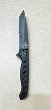 ⭐️⭐️Gerber Evo jr Tanto Combo Edge Pocketknife SS Liner Lock Urban EDC Tactical  picture