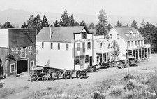 Street View Livery Hotel Mercantile Blairsden California CA - Reprint picture