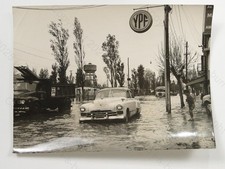 Flood Isla Maciel Argentina YPF Cadillac Car Inundación 1967 VTG Press Photo picture