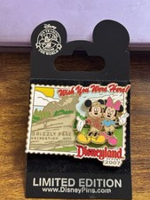 Wish You We’re Here 2007 Grizzly Peak Recreation DisneyLand Resort Pin LE picture