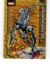 2026 Topps Chrome Marvel Silver Surfer #157 Gold Parallel /50-32/50 picture