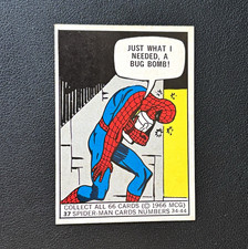1966 Marvel Spider-Man Cards #37 