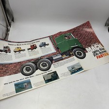 1960s Mack Trucks Fleet Sales Foldout Brochure F FL U MB R Series Maxidyne picture