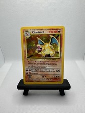 Charizard 4/102 Base Set Holo Rare 1999 Vintage Pokémon Card WOTC LP picture