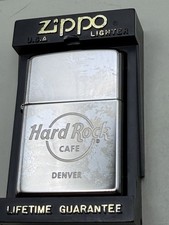 Hard Rock Cafe Denver Save The Planet 2009 HP Chrome Zippo Lighter New B82 picture
