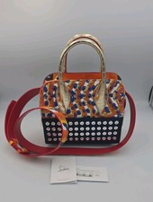Christian Louboutin Eloise Paloma Magma Crystal Mini Embellished Tote  (NWT)COA✨ picture