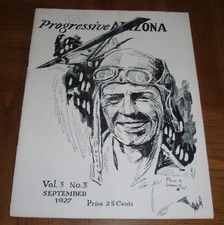 CHARLES LINDBERGH-EXTREMELY RARE 1927 PROGRESSIVE ARIZONA MAGAZINE-ONE OF A KIND picture