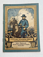 1935 History Booklet #81 About Ulysses S Grant  by the John Hancock Company picture