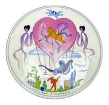Villeroy Boch Le Ballon Jean Mercier Paris Trinket Box Dish Cupid Lovers Balloon picture