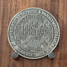 Team USA 2026 Milano Cortina Olympic Paralympic Coach Challenge Coin  M#13 picture