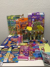 Vintage Scooby-Doo Food Packaging Lot Cereal Boxes Candy Mystery Machine Y2K picture