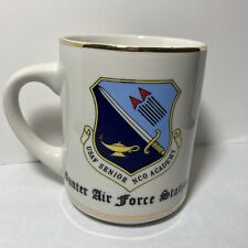 Gunter Air Force Station Mug USAF Senior NCO Academy Vintage Mug Cup USAF picture