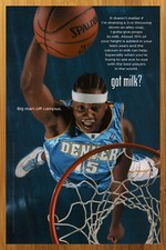 2005 Carmelo Anthony GOT MILK? Print Ad/Poster Denver Nuggets NBA Basketball Art picture