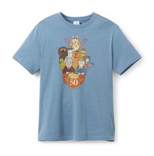 🔥D-23 - THE MUPPET SHOW - 50TH ANNIVERSARY - T-Shirt - L💥 picture