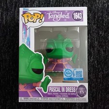 Funko Pop Disney Tangled PASCAL IN DRESS Funko Original #1643 picture