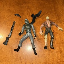 HUNK ZOMBIE CROW ToyBiz Resident Evil Toy Biz Biohazard Figure Bundle Set Lot C2 picture