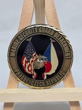US Marine Security Guard Detachment Prague Czech Republic Challenge Coin MSG picture