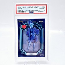2024 Topps Chrome Disney Yesss #150 PSA 10 Wreck It Ralph Blue Lava /75  picture