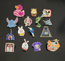 Disney Pin Lot of 15 as Shown including chaser picture