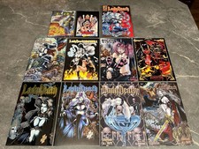 Lady Death #1 Chromium 1994 10 Comic Lot Wizard COA Purgatori Variants picture