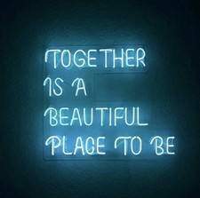Together Is A Beautiful Place To Be Acrylic 22