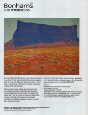 MAYNARD DIXON & ISABELLE MELCHIOR Art Gallery Exhibit ~ VINTAGE PRINT AD ~ 2003 picture
