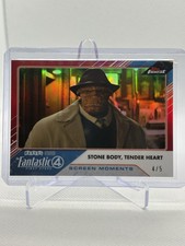 2026 Topps Finest Fantastic Four Stone Body Tender Heart /5 Screen Moments SM-07 picture