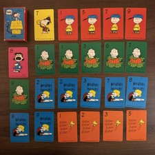 (28) 1975 Hallmark Rats Peanuts Card Game; Snoopy+; Lot of 28 + Box picture