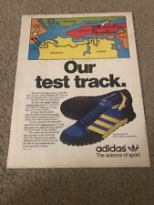 Vintage 1979 ADIDAS MARATHON 80 TRAINER Running Shoes Poster Print Ad 1970s picture