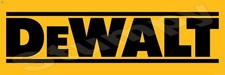 Dewalt Metal Sign 6