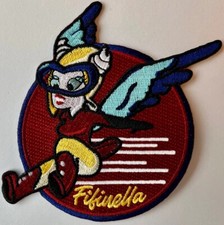 Fifinella (WASP) Embroidered Patch, Women Airforce Service Pilots WWII PAT-0154 picture