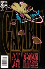 Gambit #1 Newsstand Cover (1993-1994) Marvel Comics picture