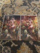 Vampirella #2 Jamie Tyndall Virgin Variant Set picture