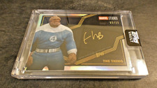 2026 Topps Marvel Vault Laced in Gold Auto Ebon Moss-Bachrach as The Thing /25 picture