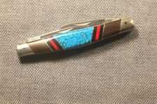 VINTAGE 1991 BUCK 301 DAVID YELLOWHORSE  STOCKMAN  KNIFE picture