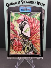 2026 Masterpiece Oswald X Steamboat Willie | SPAWN Sketch 1/1 By Mirko Di Noia picture