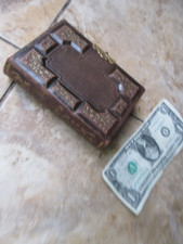 Perfect Fancy Leather  Antique CIVIL WAR / VICTORIAN CdeV Photo Album picture