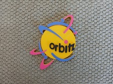 Orbitz Soda Logo Refrigerator Magnet Advertisement Vintage 1990s 90s picture