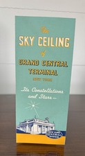 Grand Central Terminal Visitor’s Brochure for the “Sky Ceiling” Mural circa 1950 picture