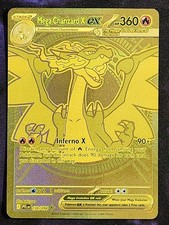 Pokemon Mega Charizard X EX 130/094 Phantasmal Flames PFL picture