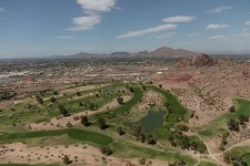 Photo:Phoenix Arizona 2018 Papago Golf Course Papago Park Aerial View picture