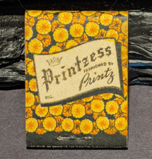 Vintage Feature Matchbook Printzess Fashioned By Printz  Dansville N. Y /Flowers picture