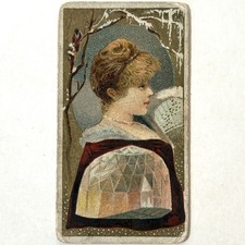 1889 N218 Kinney Cigarettes Famous Gems Of The World Orloff Diamond Trade Card picture