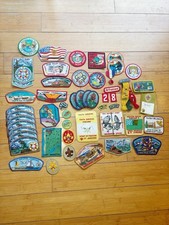 Vintage Boy Scouts of America BSA Patch & Pin Lot, Jamboree, Council, Camp picture