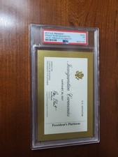 PSA 7 - 2017 Donald Trump Presidential Inauguration Ticket  (U.S Senator) picture