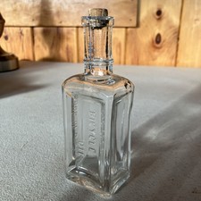 Antique Late 1800s Bicycle Oil Bottle Made In USA Rare Early BIM W/ Cork Stopper picture