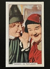 1935 Gallaher LTD Babes In Toyland NM-MT Laurel & Hardy March of Wooden Soldier picture
