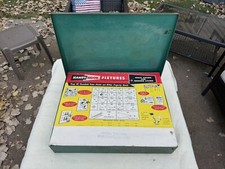 Vintage 1950’s Handy Hook Fixtures Store Display Cabinet / Case W/ Display Card picture