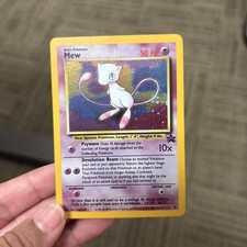 Pokémon 1999 Base Set Mew #151 Holo Card Vintage picture